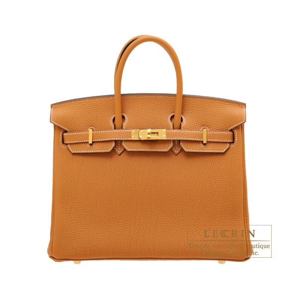 Lecrin Boutique Tokyo: Hermes Birkin bag 25 Toffee Togo leather Gold hardware | Rakuten Global ...