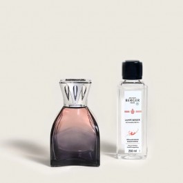 日本正規代理店　ランプベルジェ　リリー310ml.14cm・ローズピンク+スパーク250ml+3APバーナー☆フランス製☆正規輸入品☆