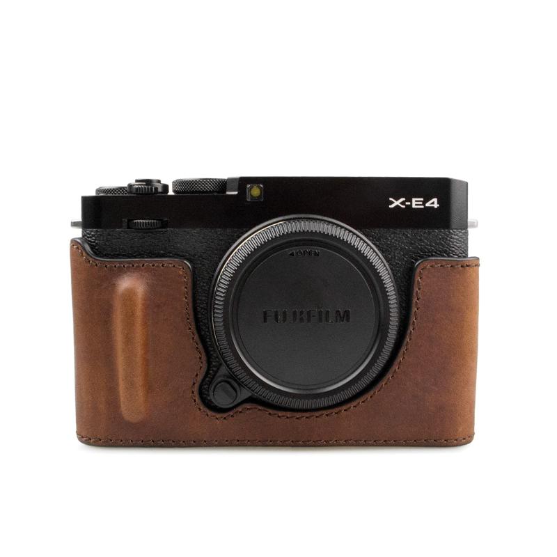 kinokoo 富?フイルムFUJIFILM XE4レザーケース FUJIFILMX-E4本革カメラケース