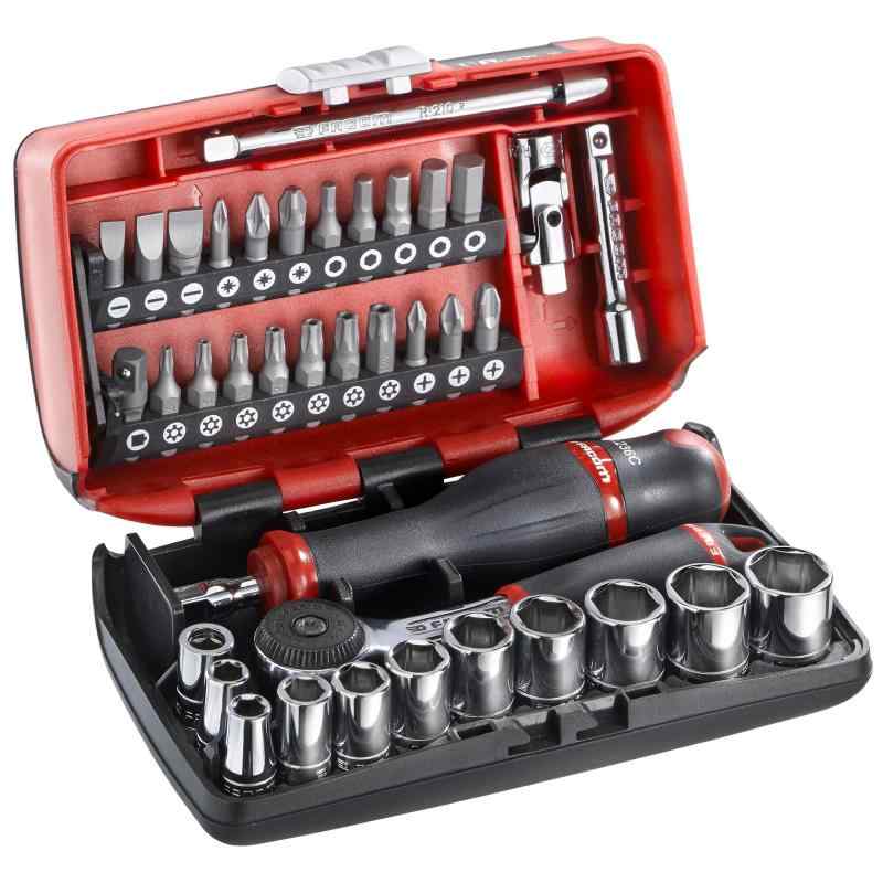 ファコム ソケットレンチ ソケットビットセット 工具 セット 6ポイント 1/4" ソケット メトリック R2NANO FACOM｜メゾンクローバー
