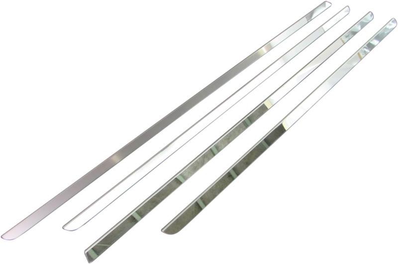 BRIGHTZ タントカスタム L375S L385S 超鏡面ステンレスメッキウィンドウモール 4PC 【 WIN&minus;SIL&minus;075 】 L375 L385 L 375 385 タント カスタム｜メゾンクローバー