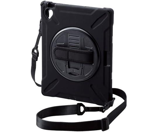 エレコム iPad 第11世代 A16 11インチ (2025) 10.9インチ 第10世代 (2022) フルプロテクトケース ショルダーベルト付 スタンド付 Apple Pencil収納 ブラック TB-A22RHVHBK