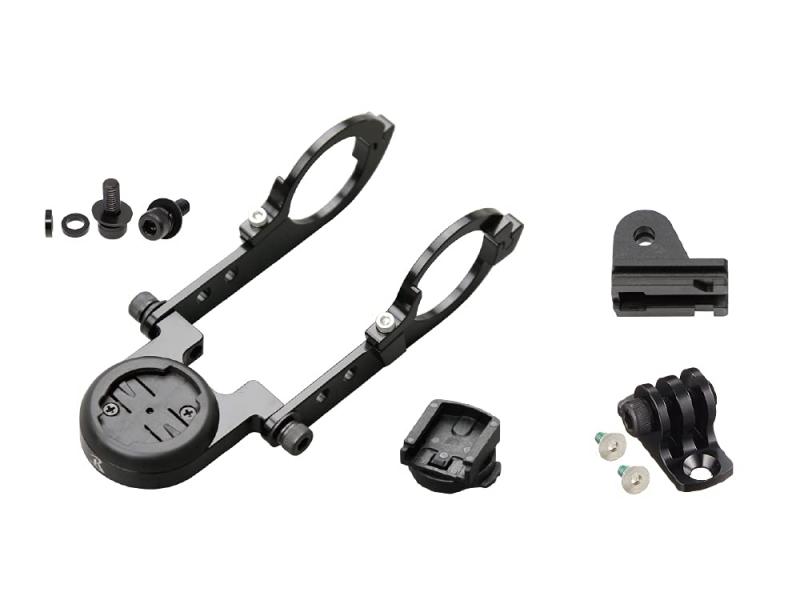 [レックマウント]「第三世代」タイプ19 ガーミン/キャットアイ用 コンボマウント(タイプ2 GP-K400A+GP-CATHL1付き)【N19-GM+GP】ハンドルのクランプ径