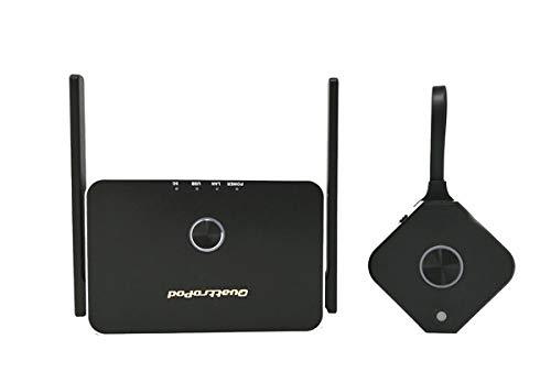 QuattroPod Mini クランク容器に並べる 無線電話HDMIエクステンダー（アミュレットオリジナルマニュアル付き添い人）