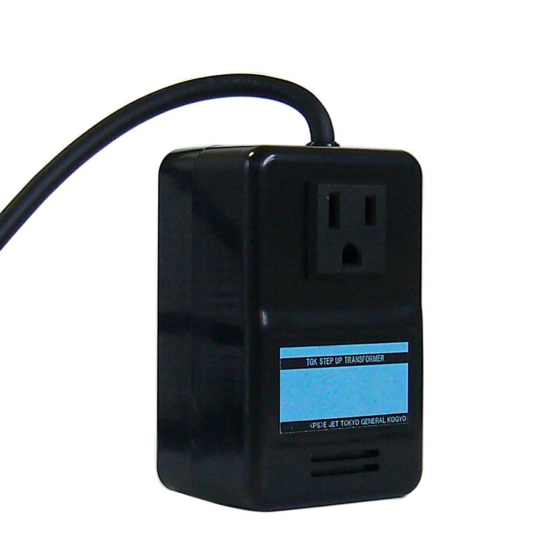 変圧器工房 日本製 変圧器 ステップダウントランス 180W 110～120V→100V アメリカ・カナダ向け アースピン付 1210E-180 （海外滞在用）