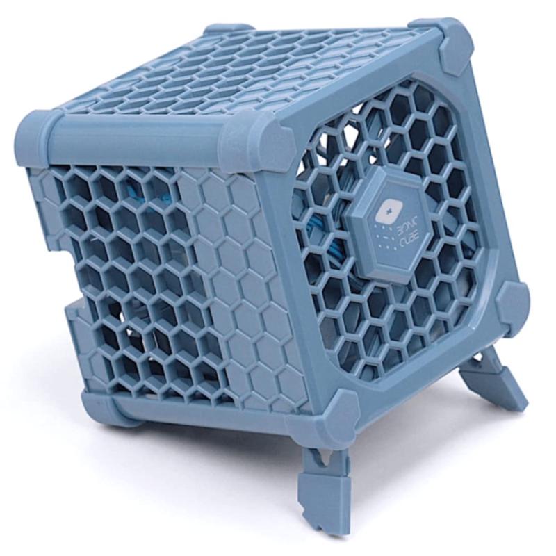 Bionic Cube 手のひらサイズ空気清浄機 ２億個プラズマイオン フィルターレス 卓上 コンパクト 携帯型 ６段階ファン 静音 USB給電