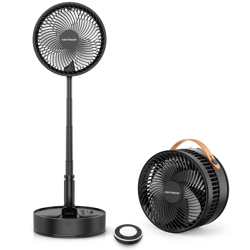 Keynice 扇風機 折りたたみ 伸縮式 リビング 卓上扇風機 KN-Q8Pro