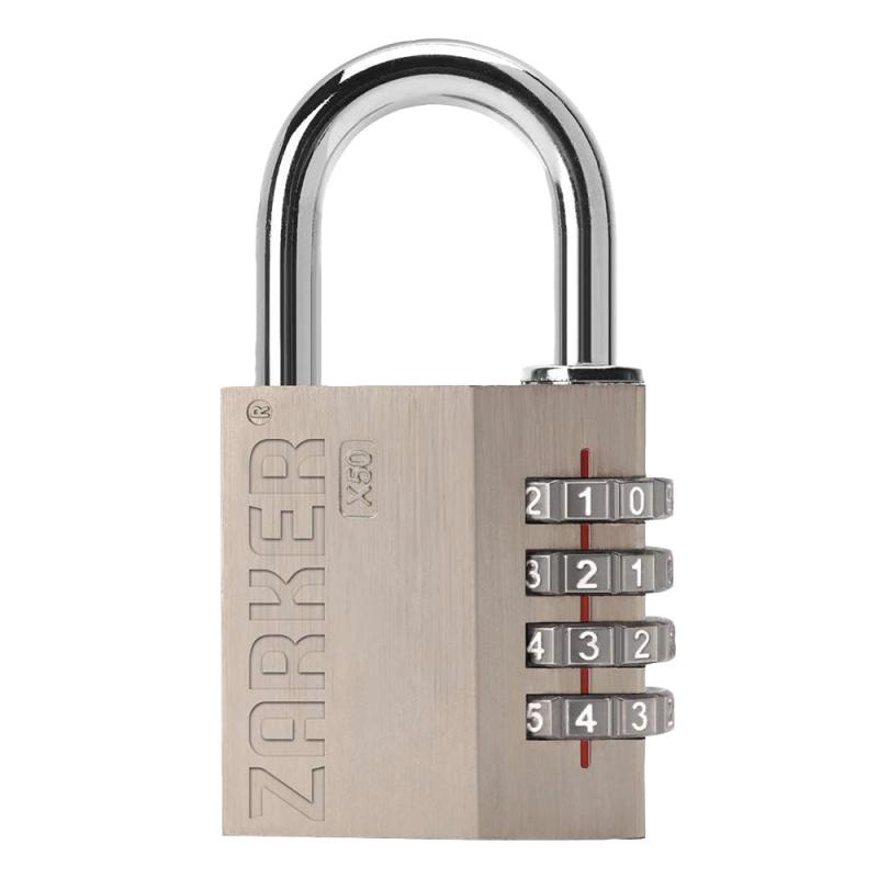 ZARKER ザーカー 4桁 ダイヤル式 ロック 南京錠 Amazon.co.jp: ZARKER ザーカー 4桁ダイヤル式ロック南京錠