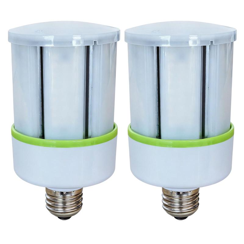 FWAYTECH LEDコーン型電球 E26口金 50W 6500LM 軽量型 昼白色相当5000K LED街灯 LEDコーンランプ 300W-400W水銀灯/水銀ランプ相当 IP64防水防塵 1個セット
