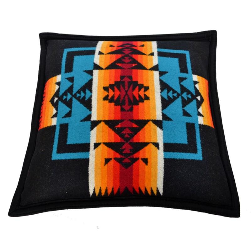 PENDLETON ペンドルトン　クッション　ブラック・アメリカンネイティブ柄 楽天市場】【クーポン配布中】ペンドルトン PENDLETON チーフジョセフ
