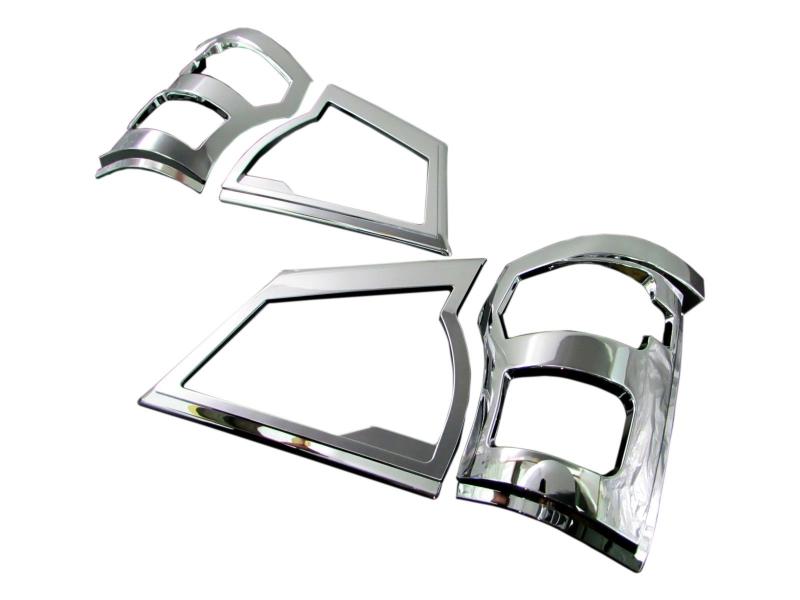 BRIGHTZ いすゞ 超低PMエルフ メッキヘッドライトリング 【 TRUCK-L-055 】 いすず いすづ 超低 PM エルフ 25070 25070|メゾンクローバー