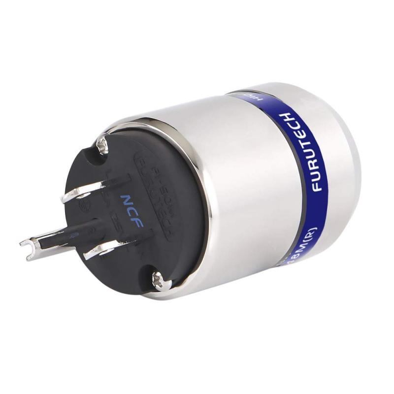 盛りだくさんテック 《ハイエンド品位》3Pワット数繋ぎ【ロジウムメッキ】（15A 125V AC）FURUTECH FI-48M-NCF(R)