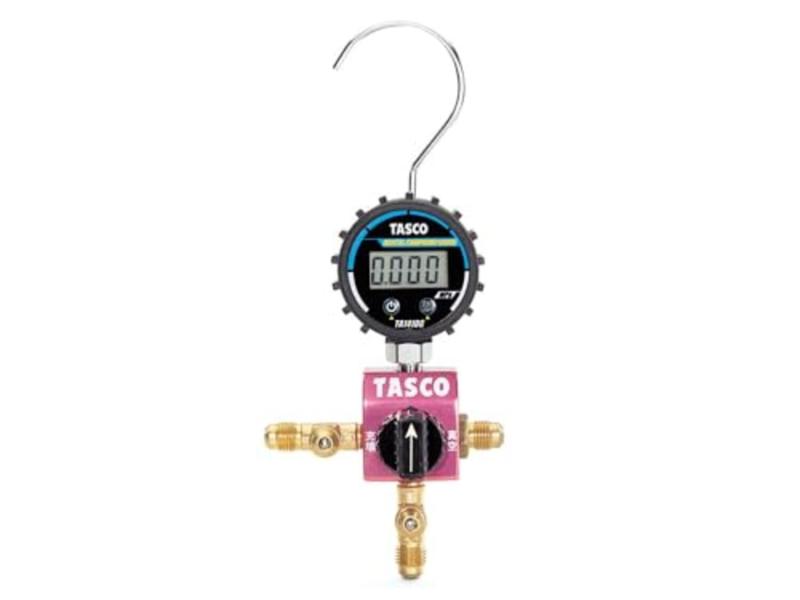 イチネンTASCO マニホールドキット デジタルシングル R410A/R32 ボールバルブ式 TA123DG-1 25,269円