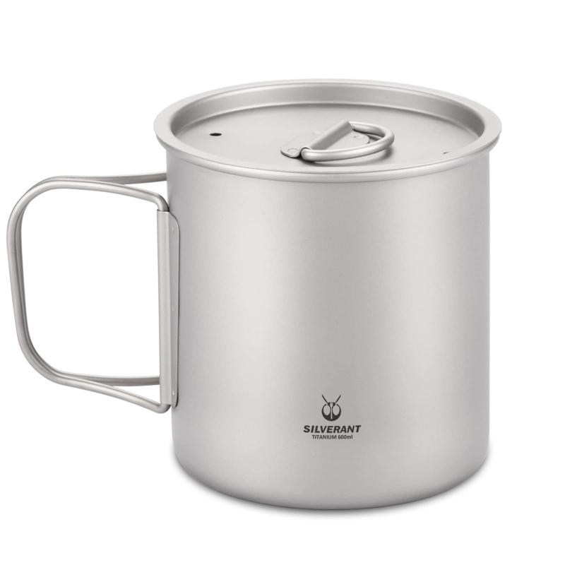 SILVERANT チタン製キャンプカップ 600ml cup-400ml beer cup-crystallized