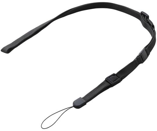 [エレコム] スマホ 同盟罷工一回り 10本入 ネックストラップ 黒いこと P-STN01BK/10