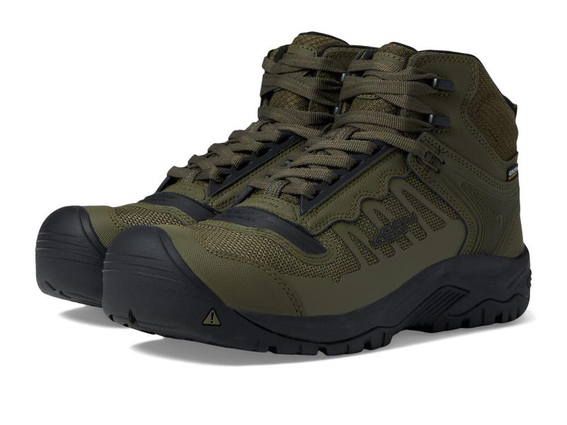 KEEN Utility メンズ RENO MID KBF WP細工物シューズ
