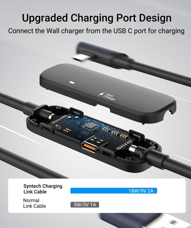 Syntech リンクケーブル 充電付き、