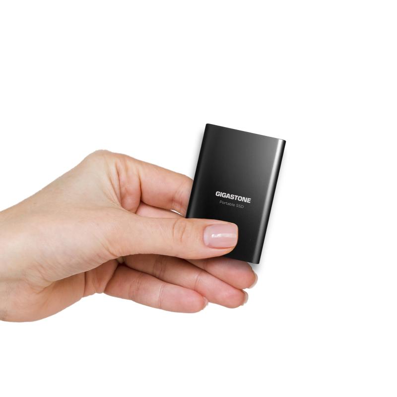 【なおなお書き4,なおなお書き5動くこと突きとめる済】Gigastone 外後ばらいSSD 1結核症 なおなお書き4/Win/Mac相応う 3D NAND積み上げる USB 3.1 携帯型SSD 移らす速力度最大限度500MB/s Type A/Type C 有線テレビ付き添い人 3年