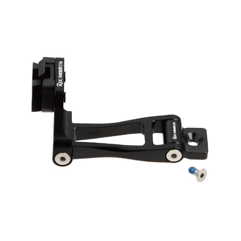 レックマウント(Rec-Mounts) サイクルコンピューターマウント ブラック トレック ボントレガー スピードコンセプト Mono Bar エクステンション専用 TREK3