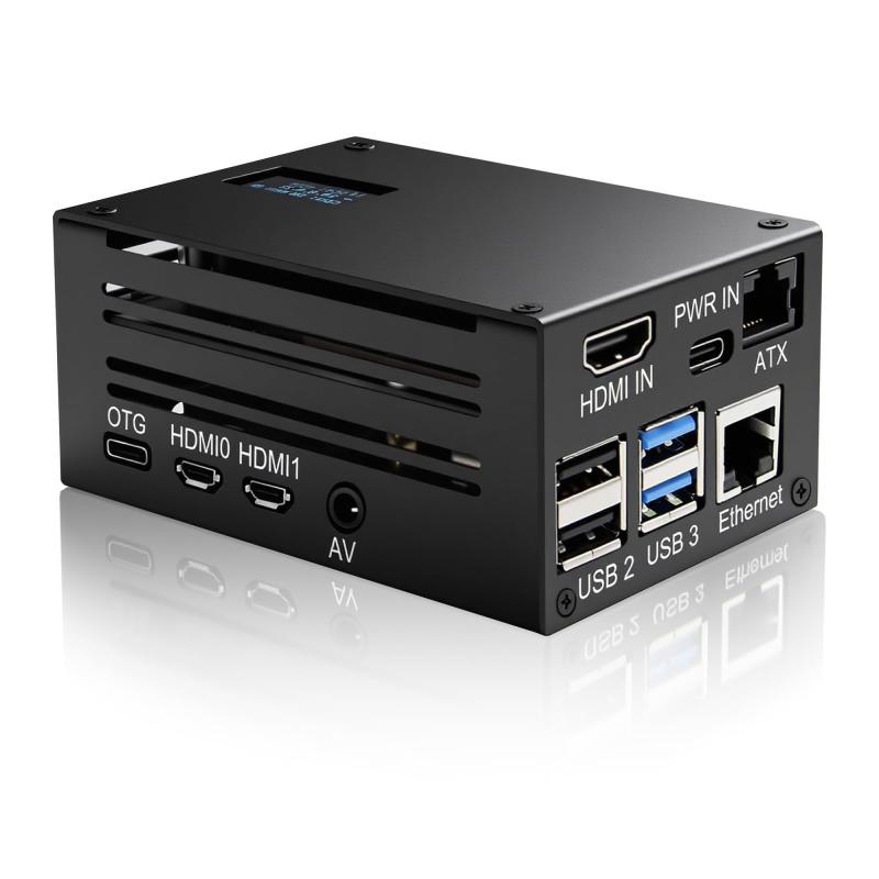Geekworm KVM-A3 IP KVMリモートコントロールサーバー操作（外部PC遠隔操作）、Raspberry Pi 4適用