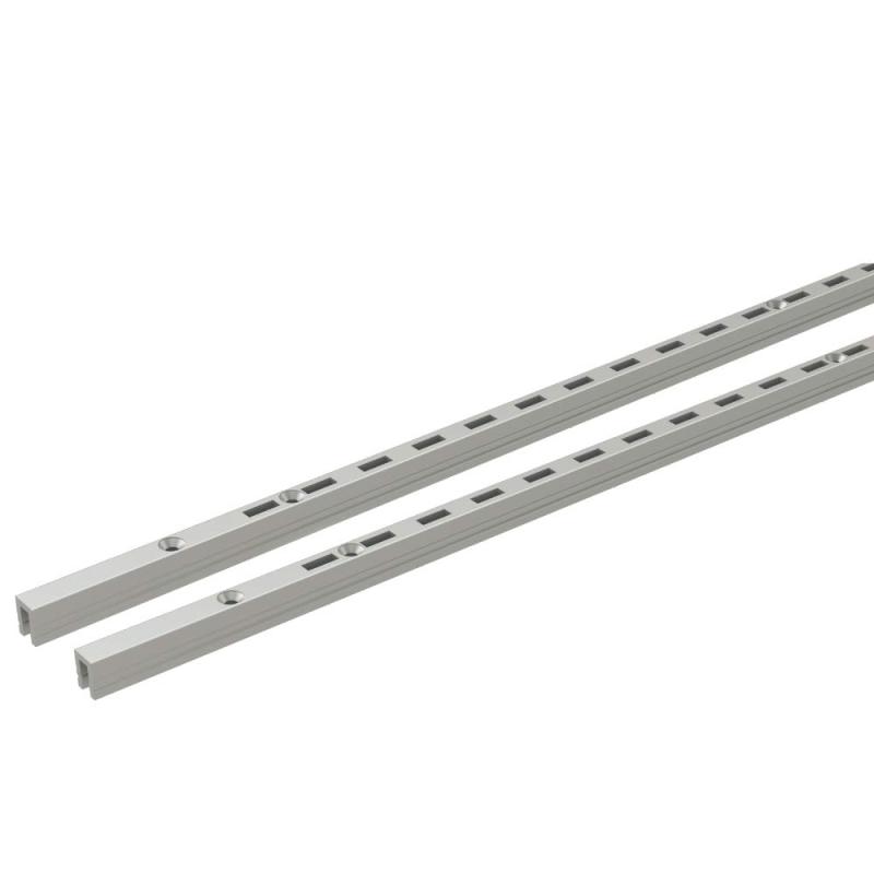 南海プライウッド アームハング棚柱SS 棚柱 SSシルバー 高さ1820mm 2本入(ビス付) SS-H18S-2
