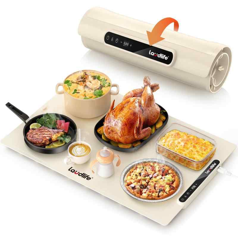 食品保温プレート 電気保温トレイ Laudlife 多機能食品断熱ボード 8,834円