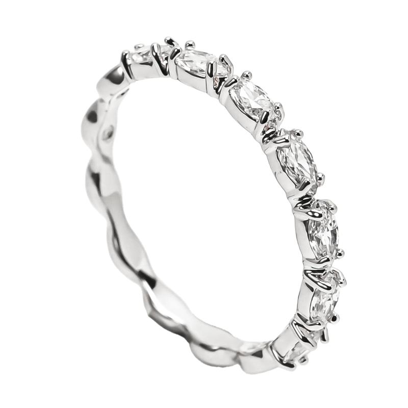 SWAROVSKI　3連リング　ハート　58サイズ 楽天市場】SWAROVSKI スワロフスキー 3連リング リング 指輪