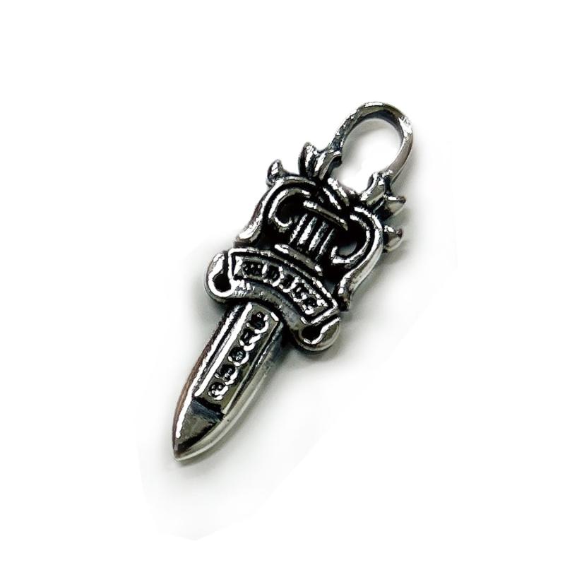 楽天市場】ダガー ペンダントトップ シルバー925 バロック