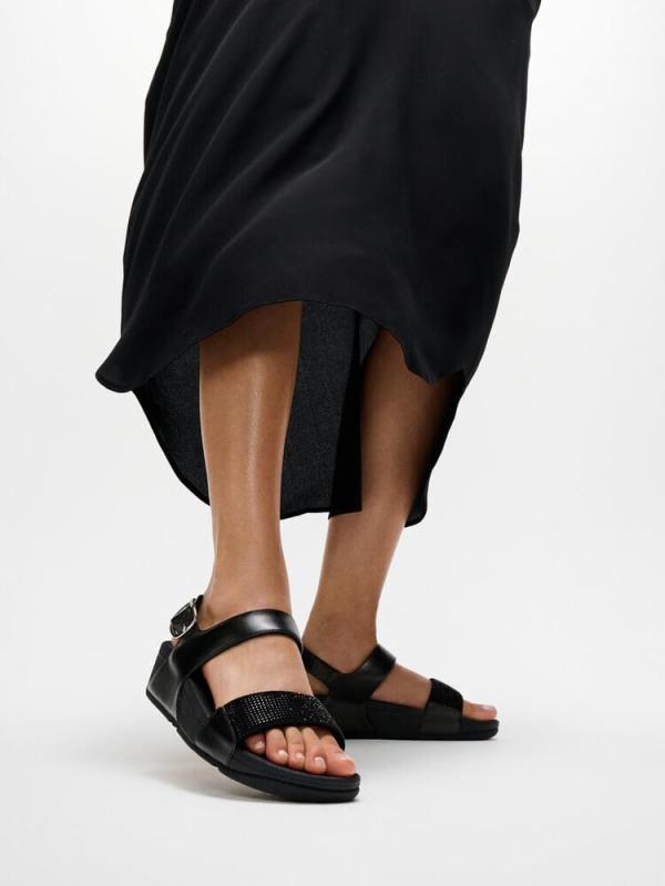 fitflop(フィットフロップ) レディース LULU CRYSTAL EMBELLISHED BACK-STRAP SANDALSサンダル