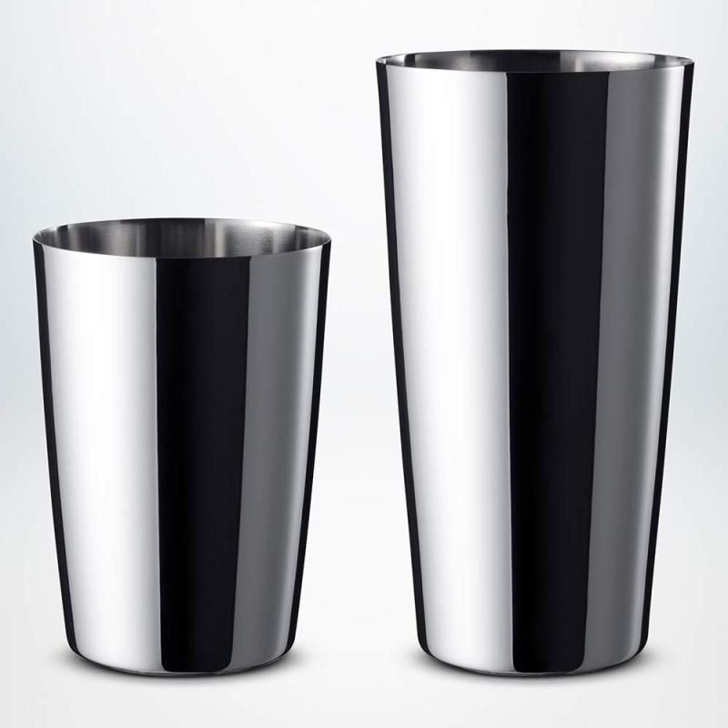 BIRDY. by Erik Lorincz DS80/50 ダブルティンシェーカー ステンレス鋼製 (800 ml / 500 ml)