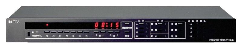 TOA 放送番組タイマー（1周間先まで公休日築き上げるができます。) TT-104B