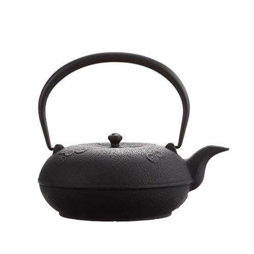 南部鉄器 及源 鉄瓶 東雲小菊 1.0L H-310 直火 IH対応 日本製 小菊 南部鉄瓶 及源鋳造|メゾンクローバー