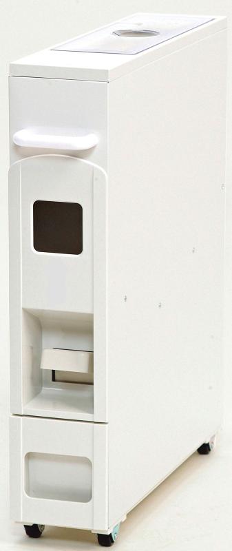 SAMICK(サミック) スリムライスディスペンサー6kg 動く手合い(キャスター付) RN-368-S 白いこと