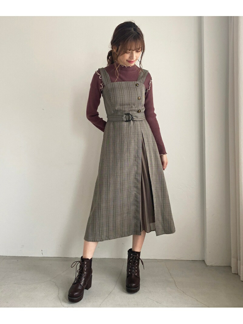楽天市場 Rakuten Fashion Sale 50 Off プリーツ切替キャミワンピ Majestic Legon マジェスティックレゴン ワンピース キャミワンピース ブラウン グレー Rba E Majestic Legon マジェスティック