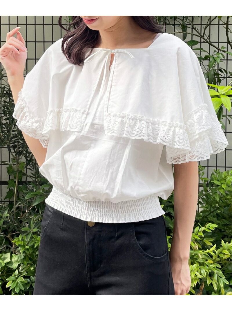 ケープカラーモノトーントップ Majestic Legon マジェスティックレゴン ジャージー ブラウス シャツ ブラウスその他種々の物 黒いこと 白色 貨物輸送無料 Rakuten Fashion Hotjobsafrica Org