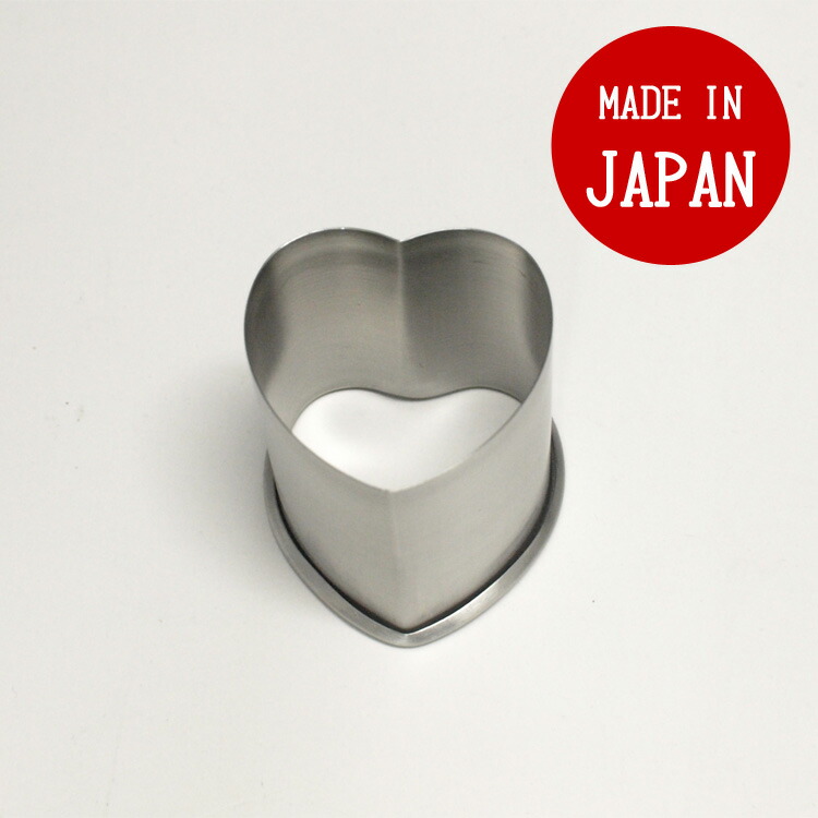 楽天市場】サンクラフト クッキー型 ハート 8cm ステンレス