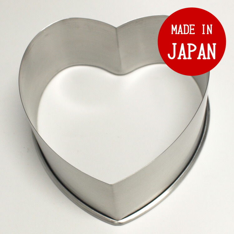楽天市場】サンクラフト クッキー型 ハート 8cm ステンレス