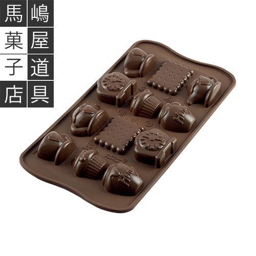 楽天市場】シリコマート イージーチョコ SCG44 チョコレート型 チョコ 