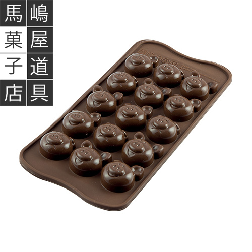 楽天市場】シリコマート イージーチョコ SCG34 チョコレート型