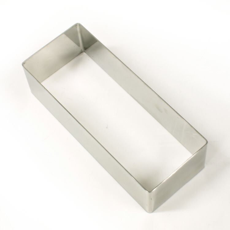 【中古美品】セルクル型 四角10×10 楽天市場】角 セルクル型 カードル 8取用 370×280×高50mm 18-8