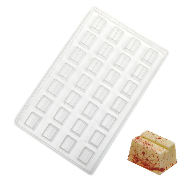 楽天市場】マルテラート チョコ型 28個付 モダン [MA1803