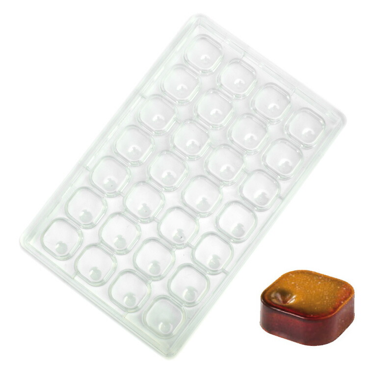 楽天市場】マルテラート チョコ型 28個付 モダン [MA1803