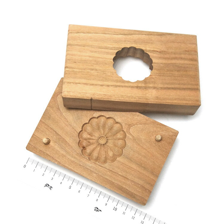 木製 和菓子型 模様 もみじ　木型 Amazon | KENNKUNN 和菓子道具 楓木型 もみじ生菓子 練り切り