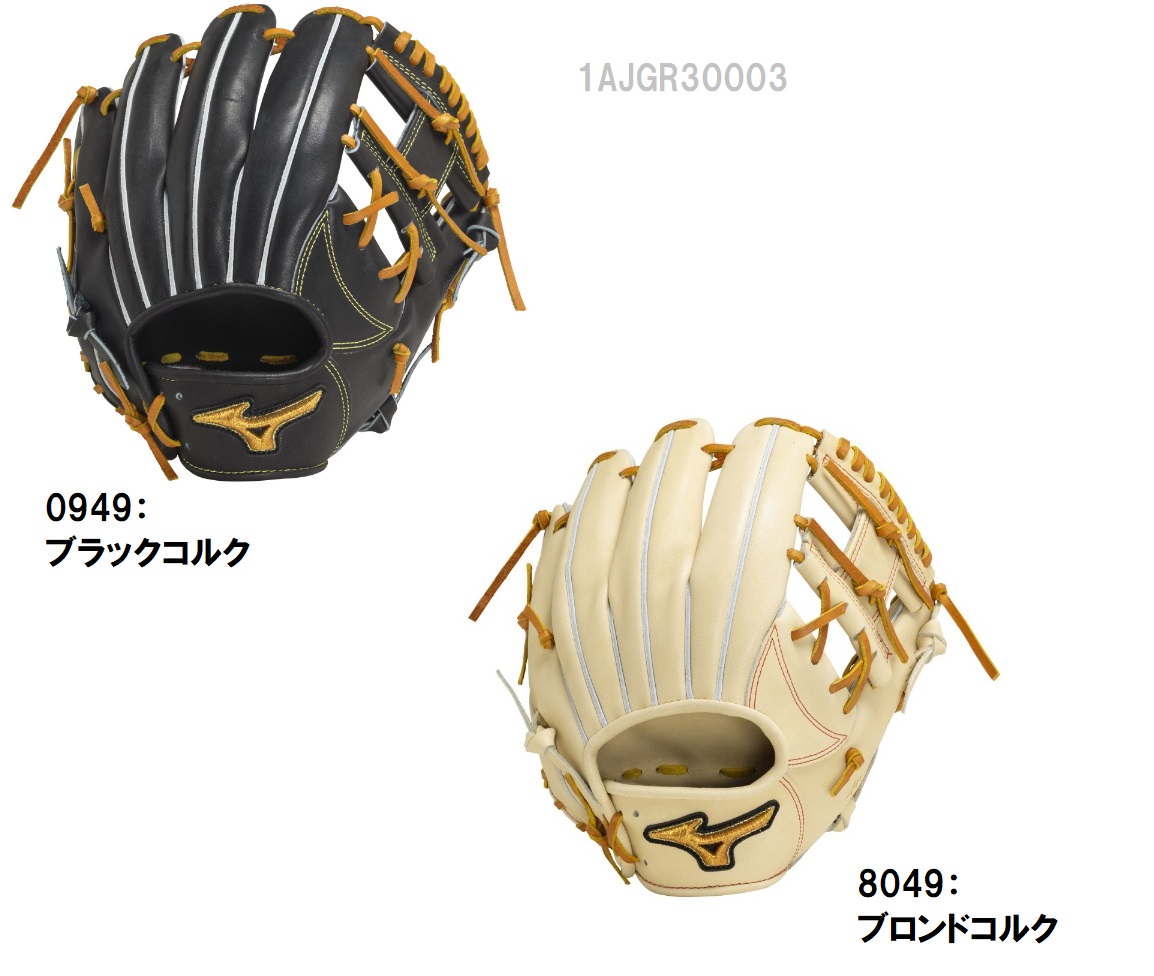 (ポイント20倍) ミズノプロ 軟式用内野手用 Classic 送料無料 軟式用内野手用1:サイズ9 1AJGR30003|メジャースポーツ