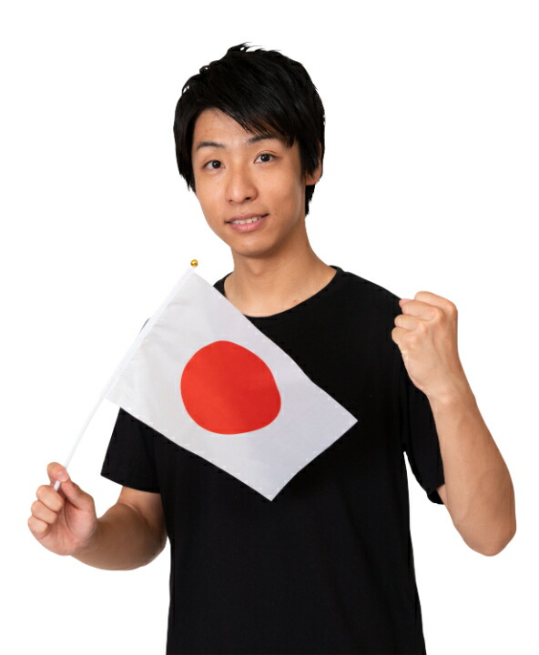 【楽天市場】応援 日の丸国旗 小 スポーツ観戦 応援 日本代表 オリンピック 運動会 イベント パーティ：パーティークラフト専門 メジャモ