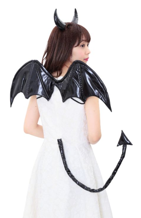 楽天市場】デビルパーツ ブラック【ハロウィン デビル 悪魔の角 悪魔の