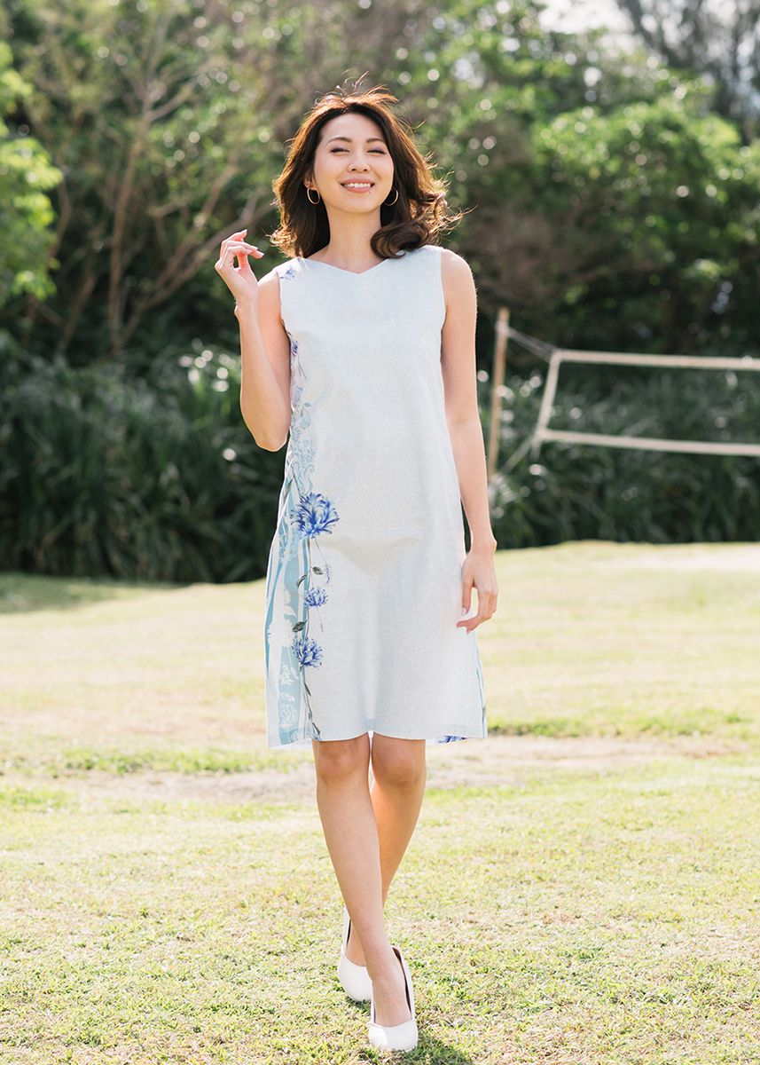 楽天市場 マラソン期間中 全商品 P10倍 リゾート 人気 21 かりゆしウェア かりゆし ワンピース 結婚式 レディース 大きいサイズ 沖縄版 アロハシャツ Majun マジュン Majun ギフト プレゼント 国産 コーラルチャイム Majun マジュン 楽天市場店