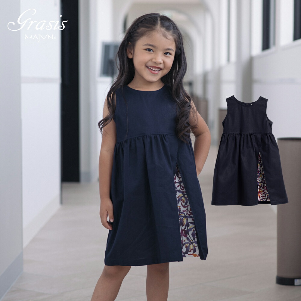 人気 22 かりゆしウェア かりゆし ワンピース 結婚式 キッズ 大きいサイズ 沖縄版 アロハシャツ Majun マジュン Majun ギフト プレゼント 琉球グローリア キッズワンピース 有名人芸能人