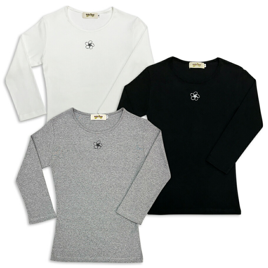 楽天市場】maka hou フラ レッスンTシャツ 7分袖 ワンポイント