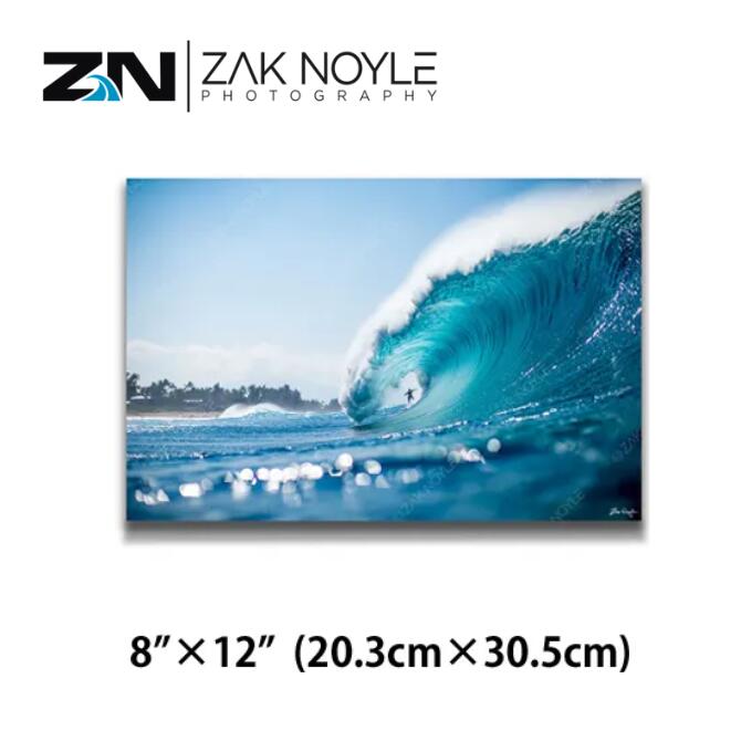ザックノイル アルミプリント BACK DOOR SN:7/100【zak noyle ハワイ 写真 イルカ インテリア ハワイアン雑貨 ハワイアンアート サーフィン 海 波 自然 アート 壁掛け プリント フォト グラフィック ウォール リゾート 西海岸 】｜Ma kai